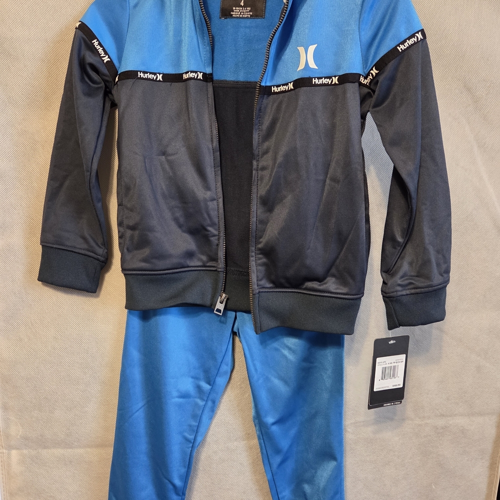 Hurley Youth Blue and Black Tracksuit